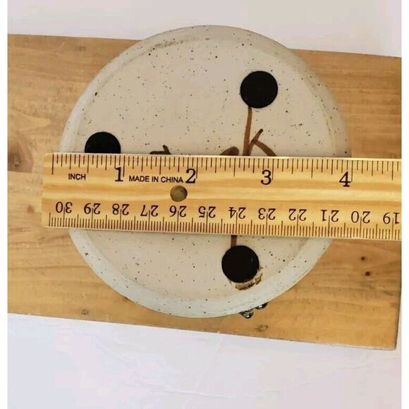 Vintage Greg Olson California Art Pottery Stoneware Handmade Grapes Vase Blue - Picture 11 of 11